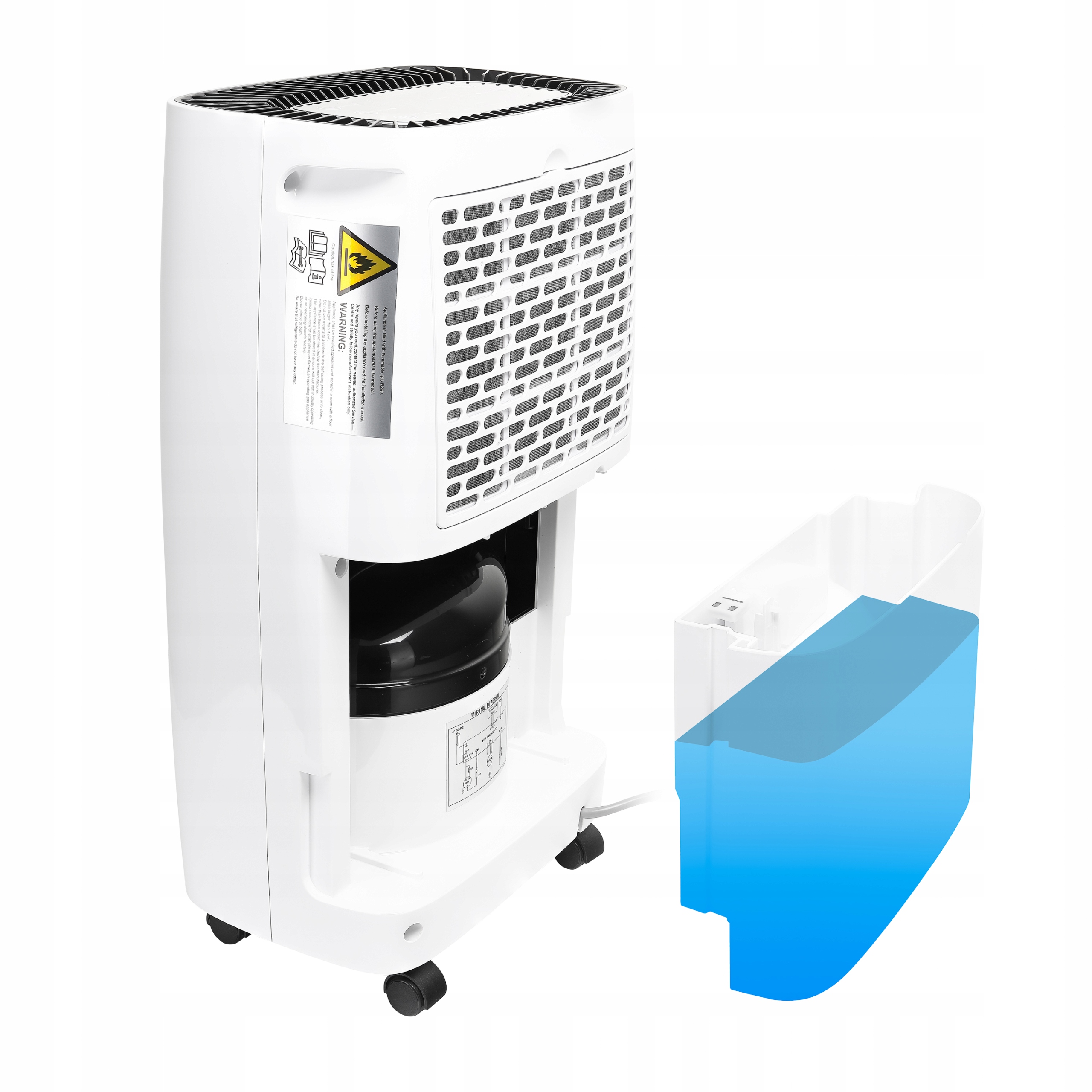 OSUSZACZ POWIETRZA POCHŁANIACZ WILGOCI OCZYSZCZACZ 10L/24H TIMER HIGROSTAT Model OP1110