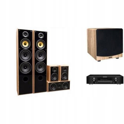 MARANTZ NR1510 + TAGA HARMONY TAV-606 v3 + TSW-80 oak