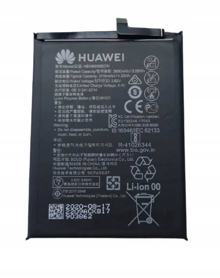 

Oryginalna Bateria Huawei P10 Plus HB386589ECW