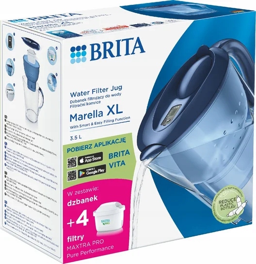 Dzbanek filtrujący Brita Marella XL 4 wkłady