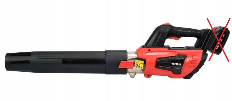 Dmuchawa akumulatorowe Yato 3,3 kg bez akumulatora i ładowarki