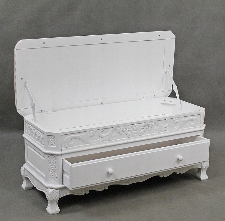 NOWA STYLOWA PUFA SKRZYNIA MEBLE STYLIZOWANE Kod producenta 153021m