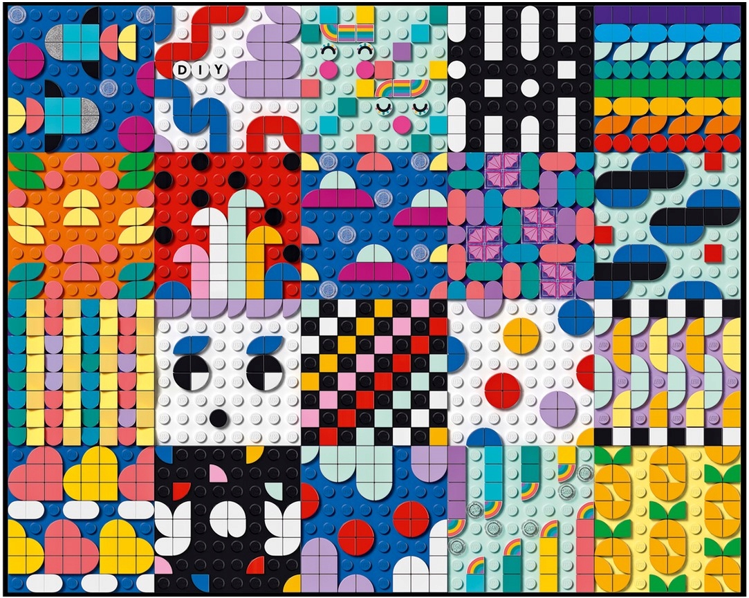 LEGO DOTS ROZMAITOŚCI ZESTAW KLOCKÓW DOTS 41935 Kolor dominujący wielokolorowy