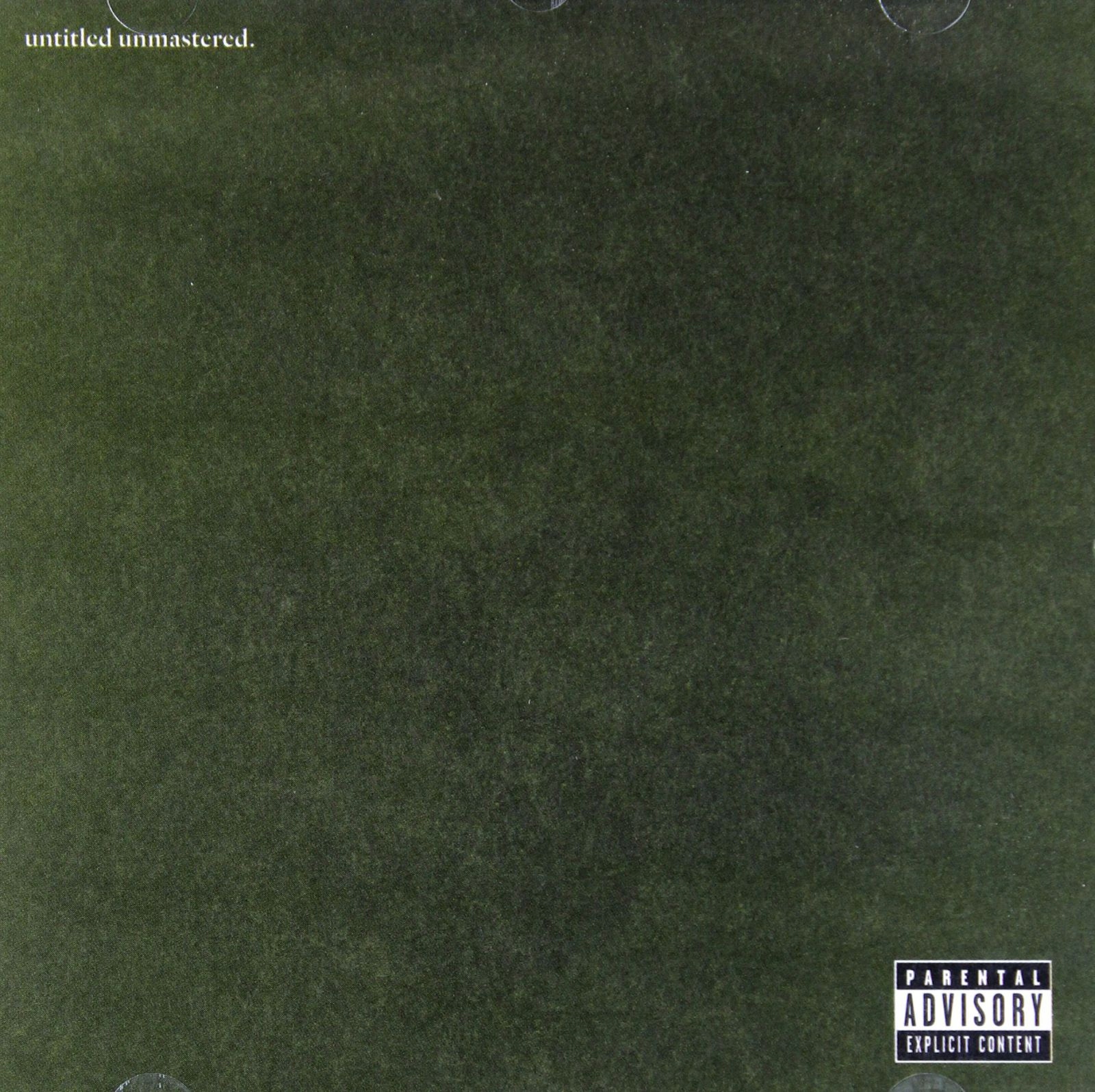 

Kendrick Lamar: Untitled Unmastered (CD)