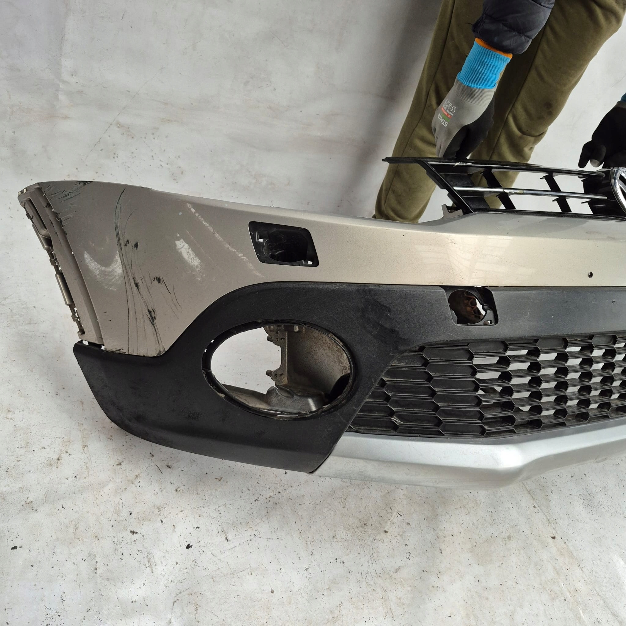 VW POLO 6R CROSS 09- bumper front front SPR