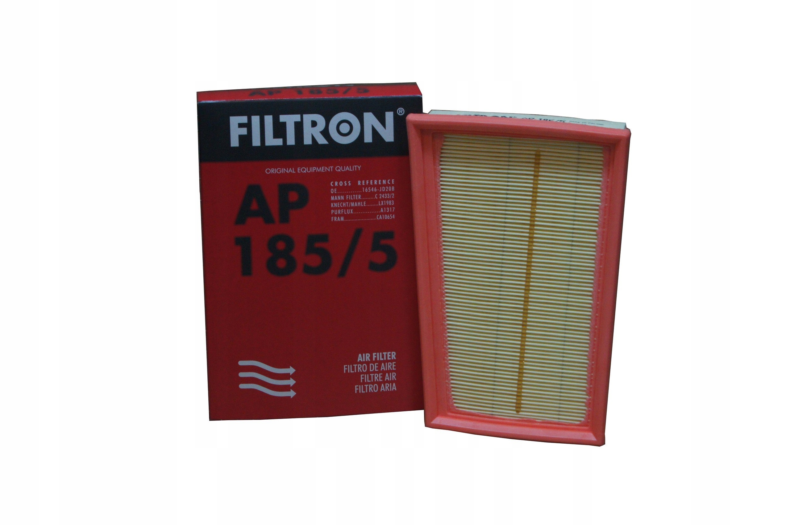 FILTRON filtr powietrza AP185/5 Qashqai X-Trail AP 185/5 za 27,30 zł z ...