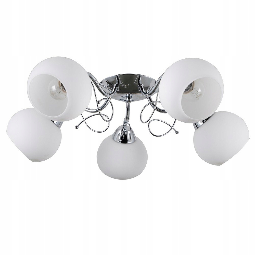 Chromová Stropní svítidlo Masseri PND-6895-5 Italux