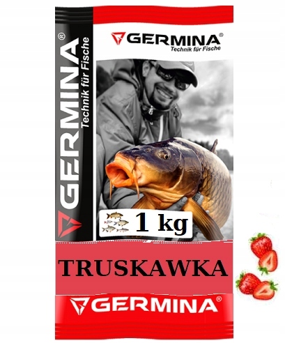 ZANĘTA GERMINA GROUNDBAIT 1 kg. TRUSKAWKA