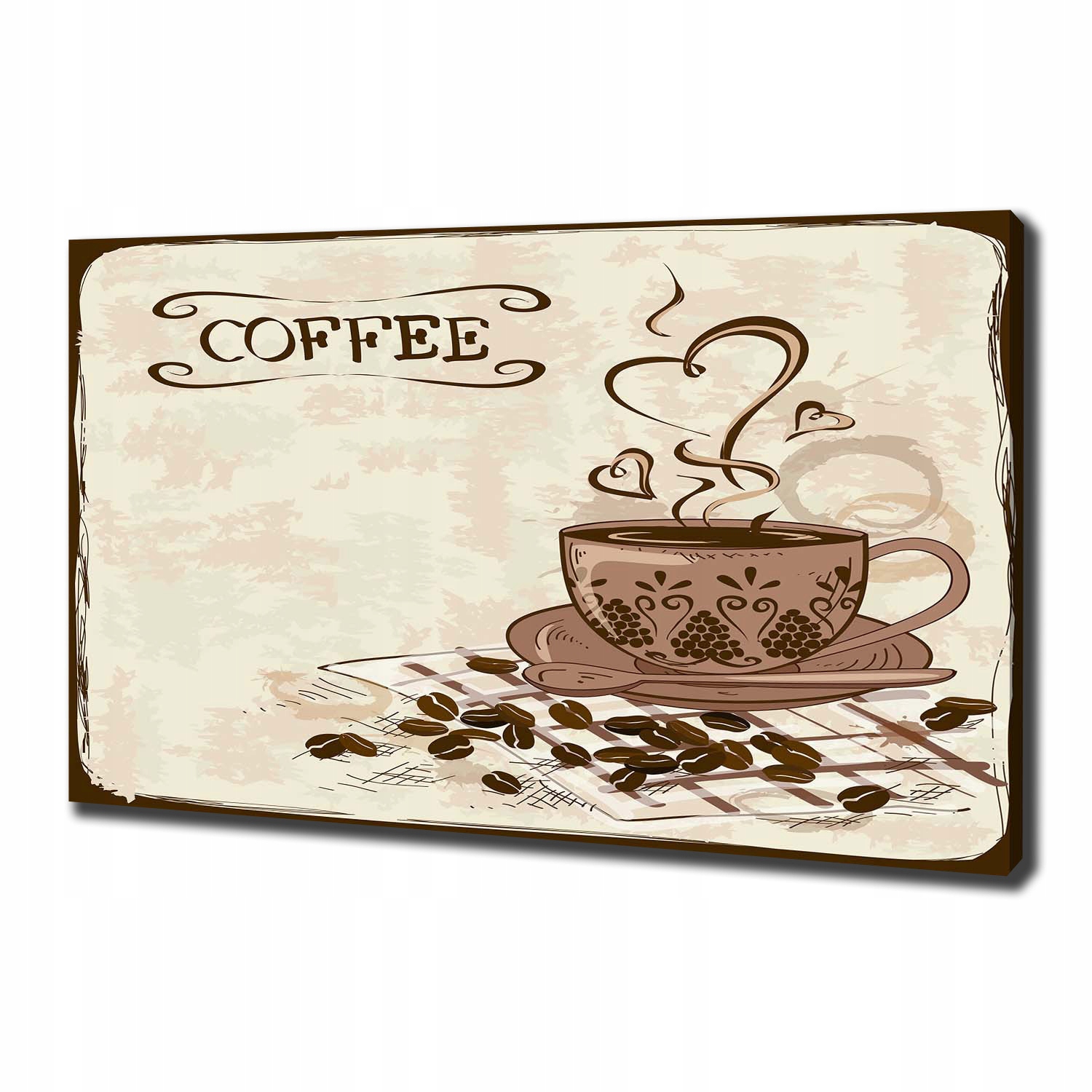 

Foto obraz na płótnie Aromatyczna kawa 100x70 cm