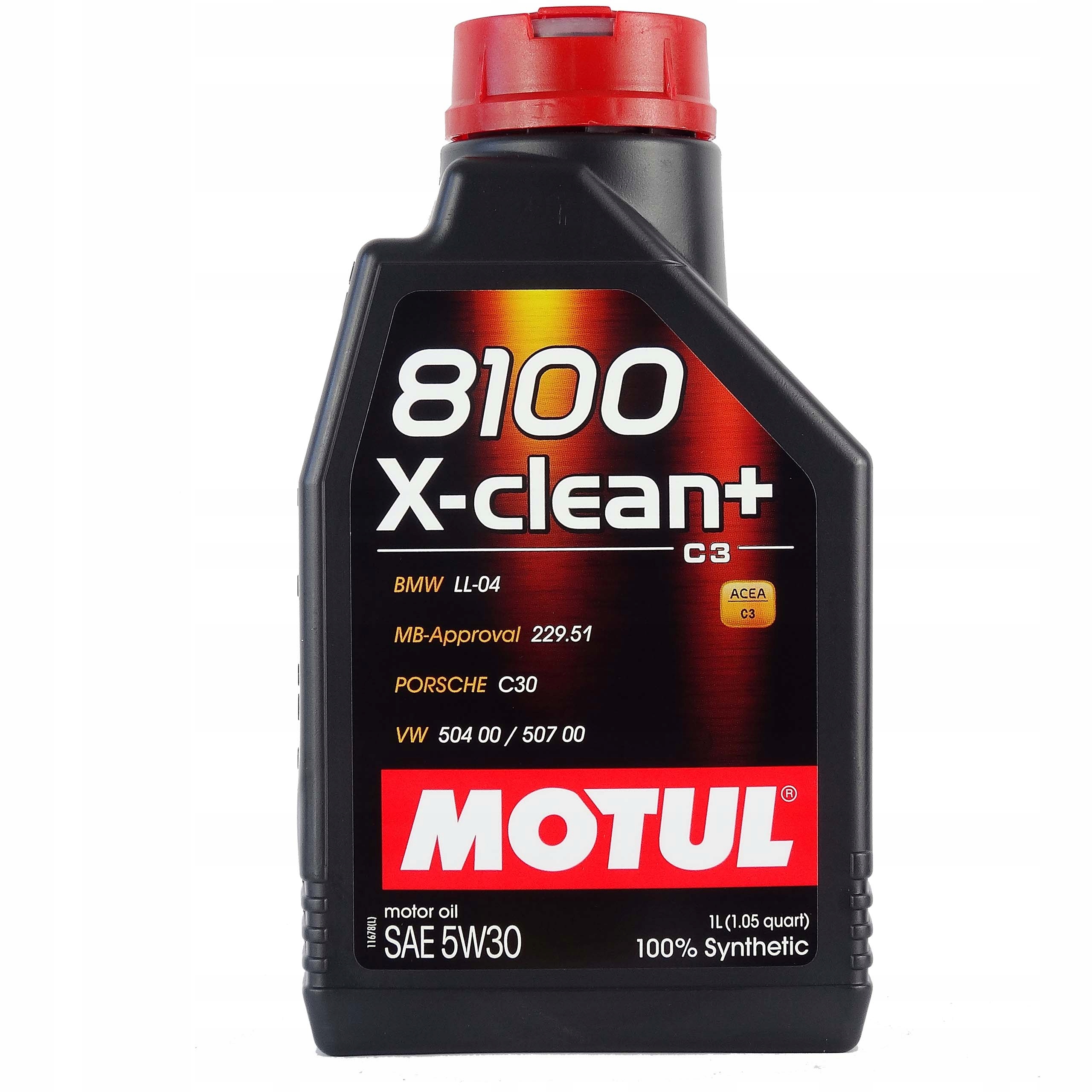 

Motul 8100 X-clean+ 5W30 1L C3 504.00/507.00 LL-04
