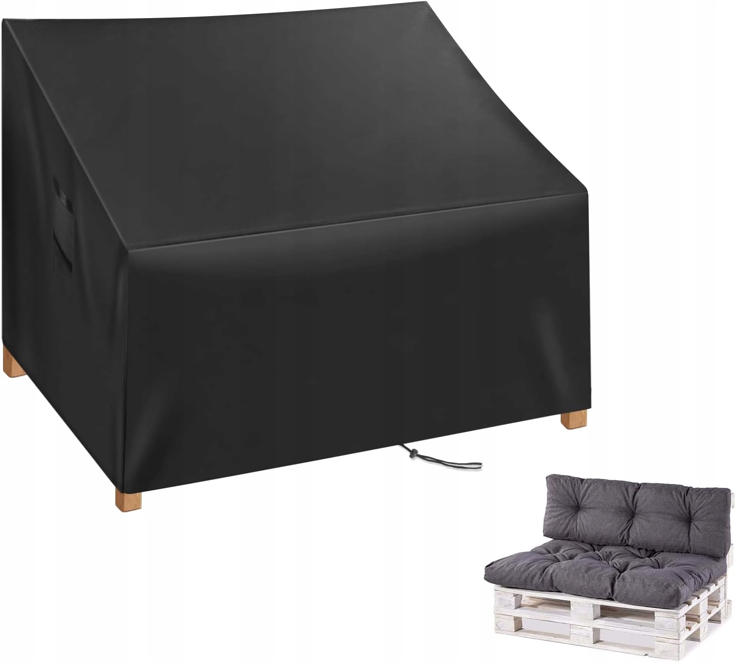 Obal na lavičku Oxford 420d 128 x 85 x 80 cm