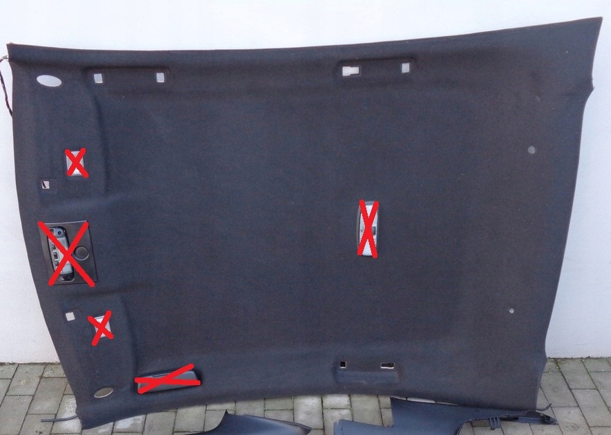 PODSUFITKA CZARNA 5D HB FORD FOCUS II MK2 ST 2.5T Producent części Ford OE