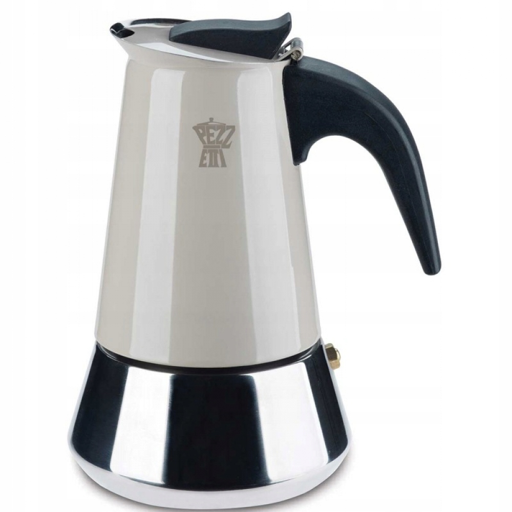 

Kawiarka stalowa ciśnieniowa 6 tz espresso szary