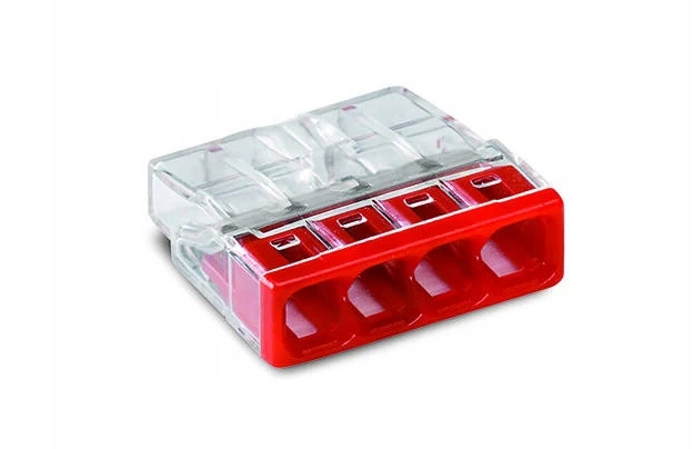 Elektrická spojka Wago 4x 0,5-2,5 mm 2273-204