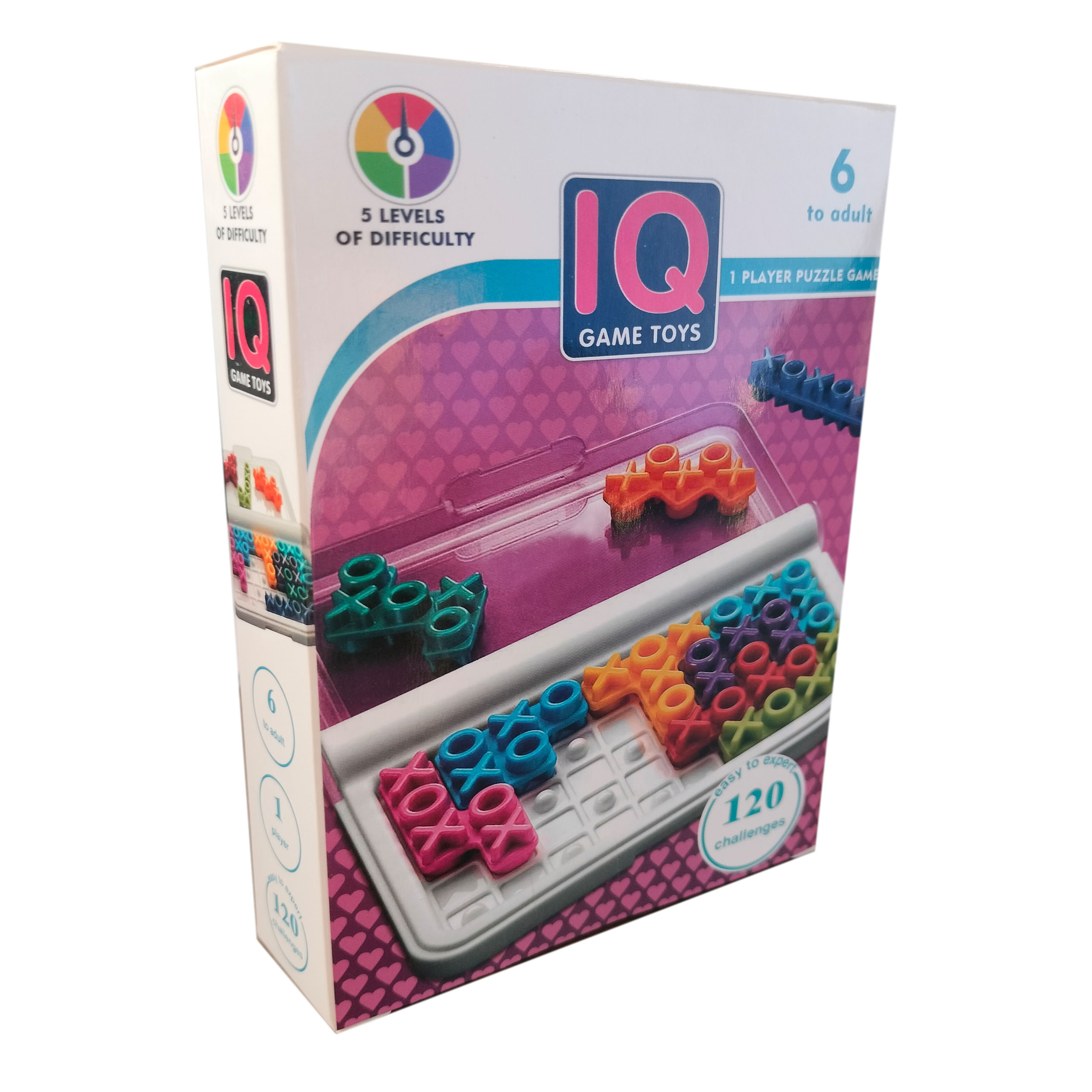 GRA LOGICZNA IQ Game Toys puzzle kółko krzyżyk Kod producenta 123abc