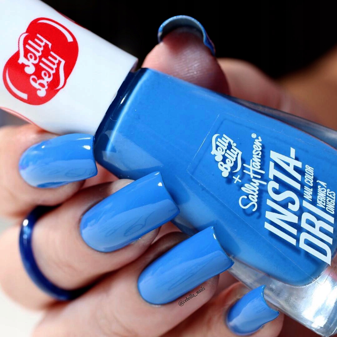 Sally Hansen Insta Dri Lakier Berry Blue 631 Marka Sally Hansen