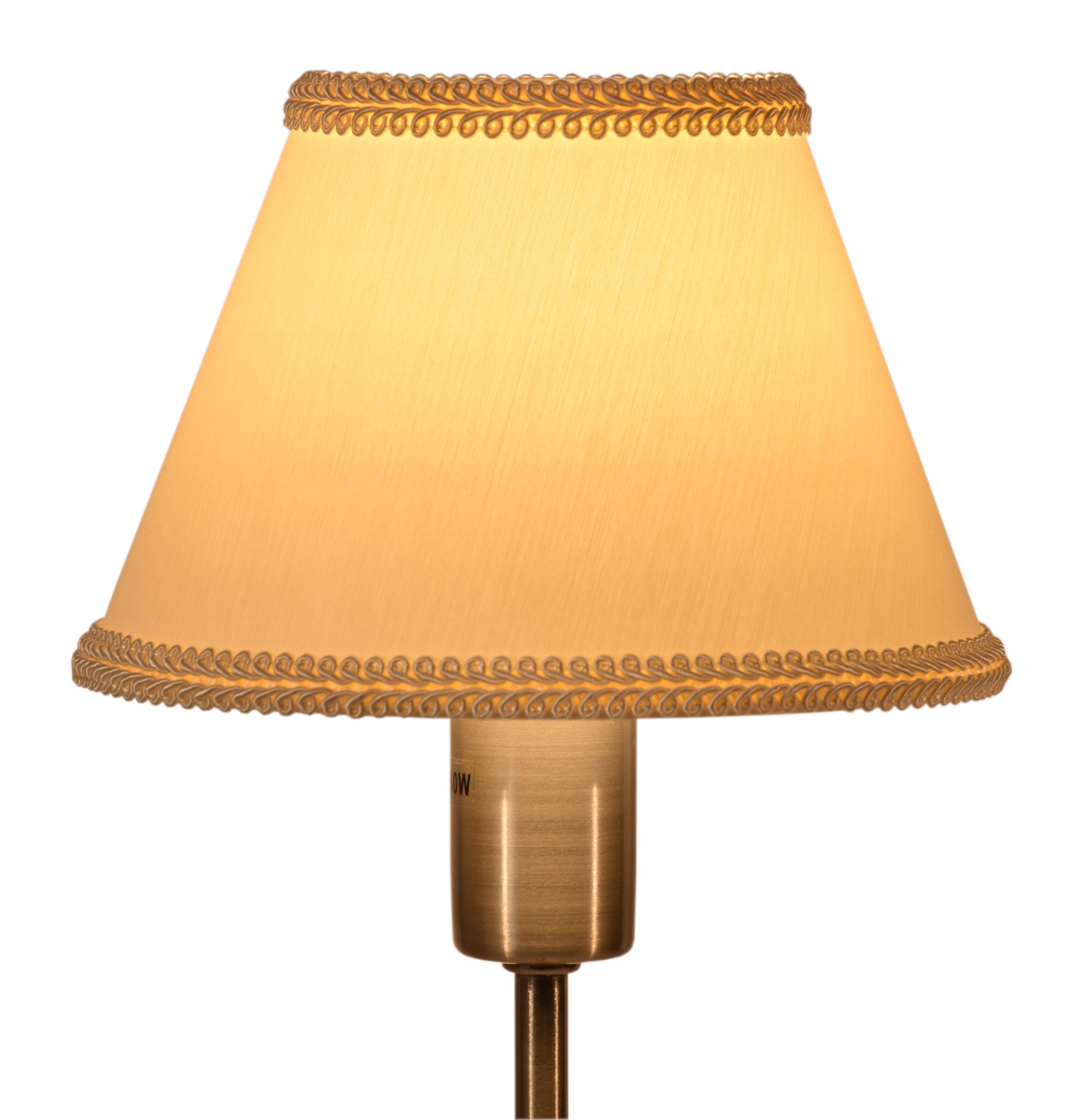 ABAŻUR KREMOWY+DEKOR 15 DO KINKIET LAMPKA ŻYRANDOL Kod producenta ABAŻUR STOŻEK A15 KREMOWY OZDOBNA TAŚMA