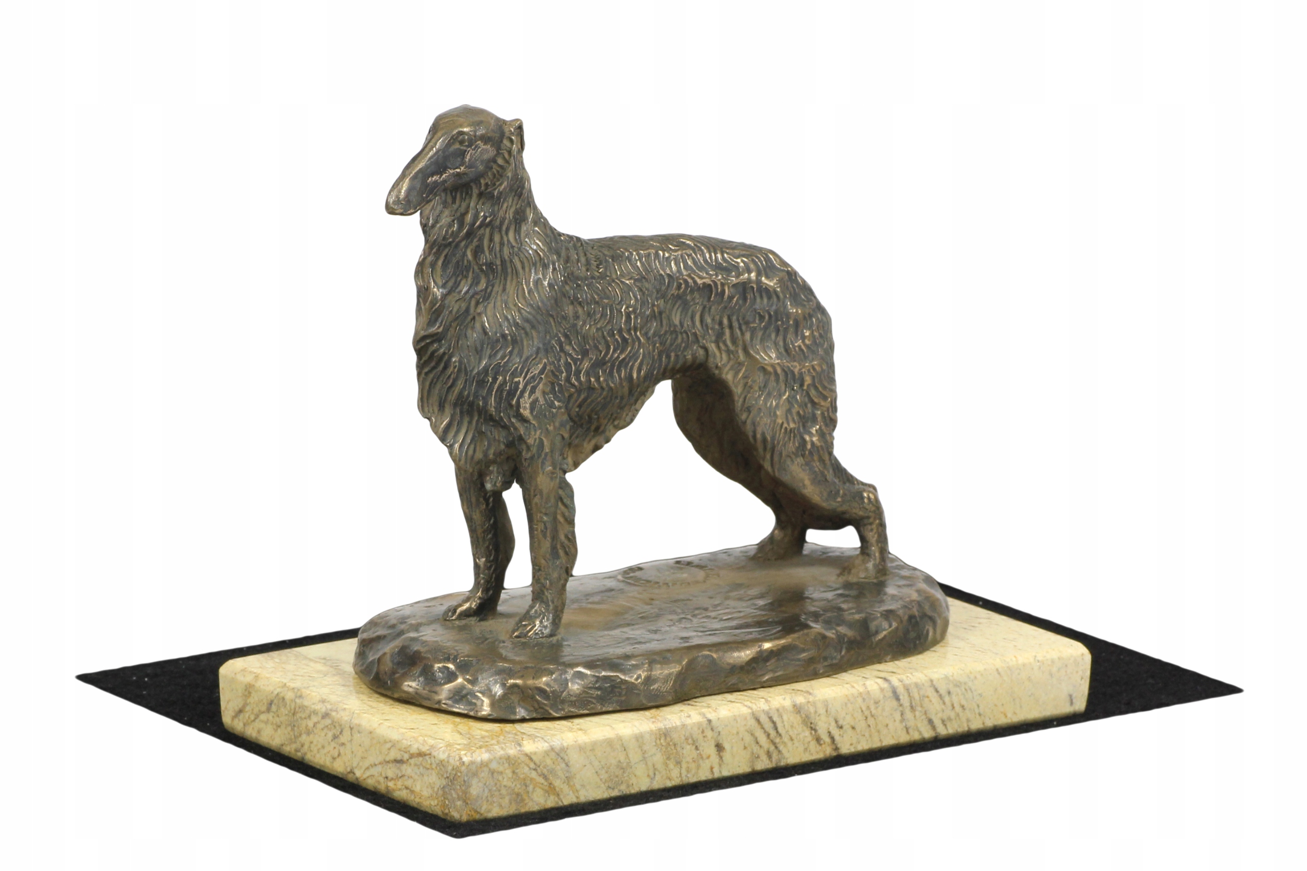 Chart rosyjski borzoj, Borzoi, Barzoi IV statuetka psa, figurka sylwetki