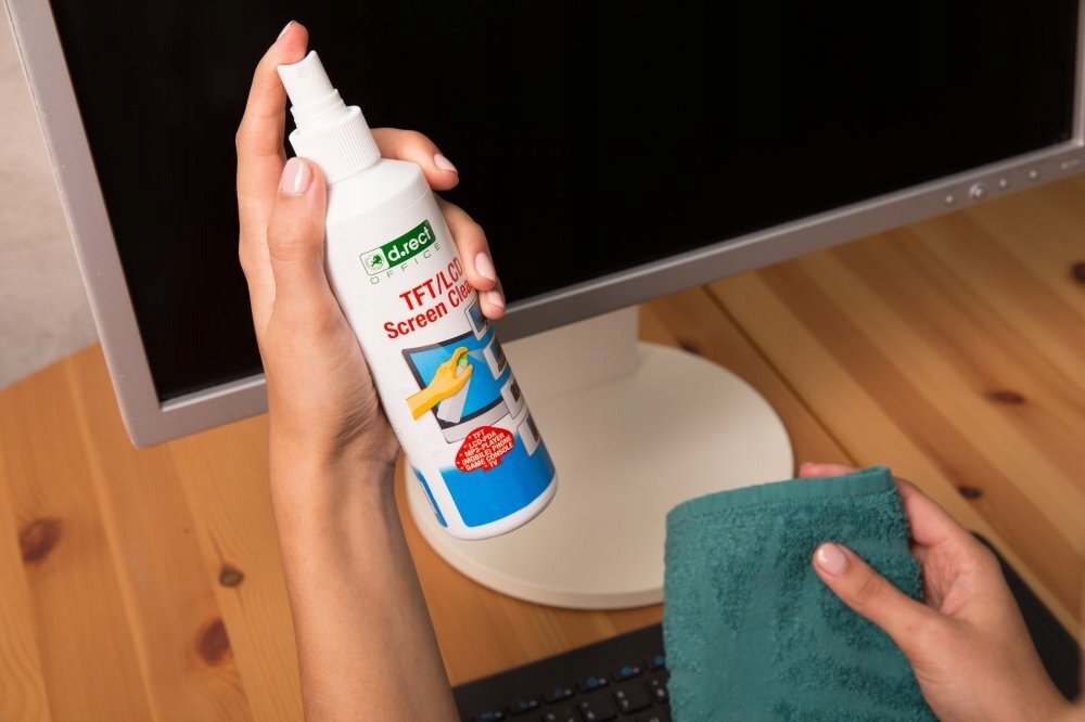 Płyn do czyszczenia ekranów TFT LCD LED 250ml x2 Rodzaj do czyszczenia ekranów