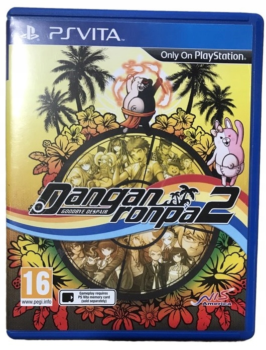 DANGANRONPA 2 GOODBYE DESPAIR PS VITA PSVITA DANGAN RONPA 2