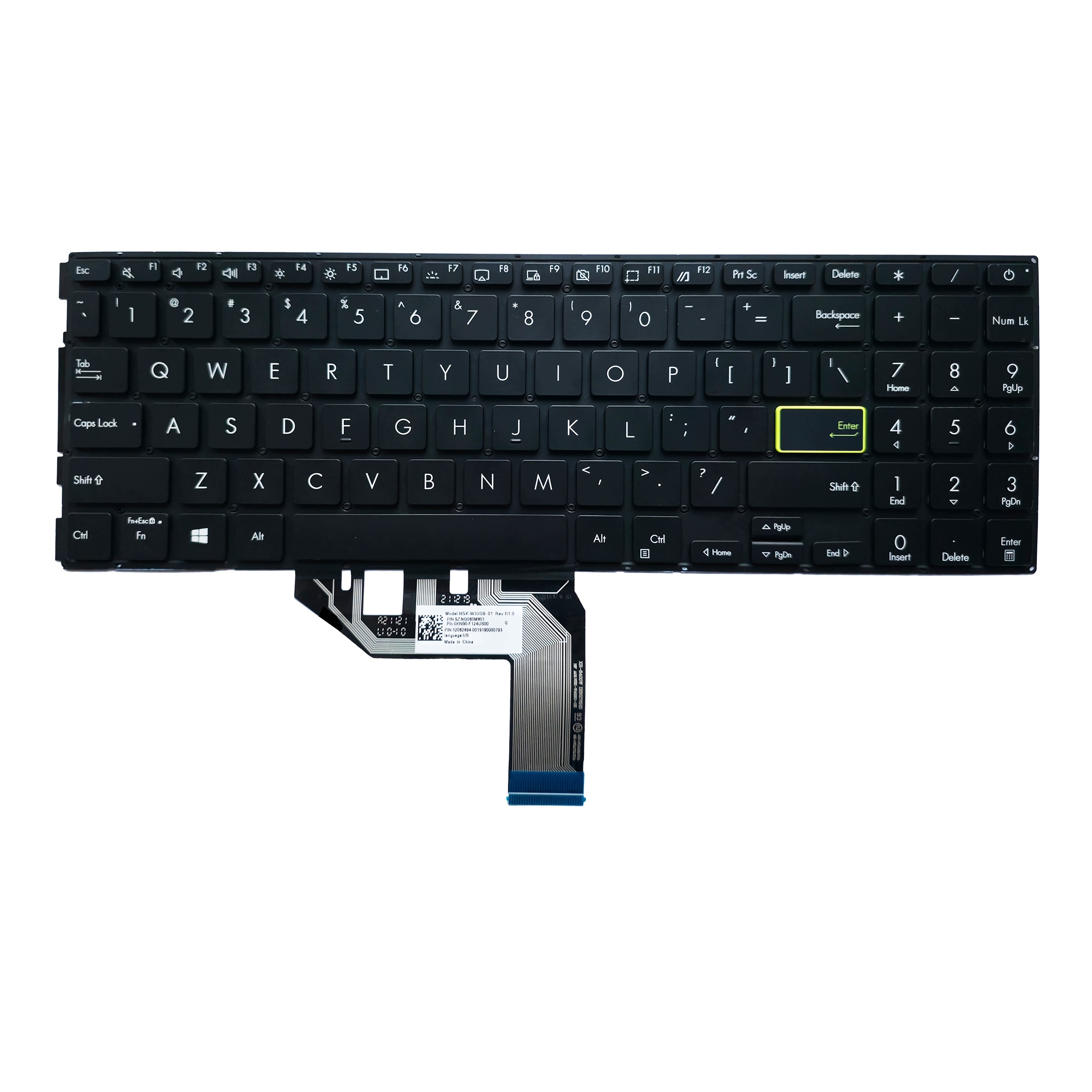 Klawiatura do Asus VivoBook 15 K513EA X513EA D513IA D513UA S513IA S513UA Pl