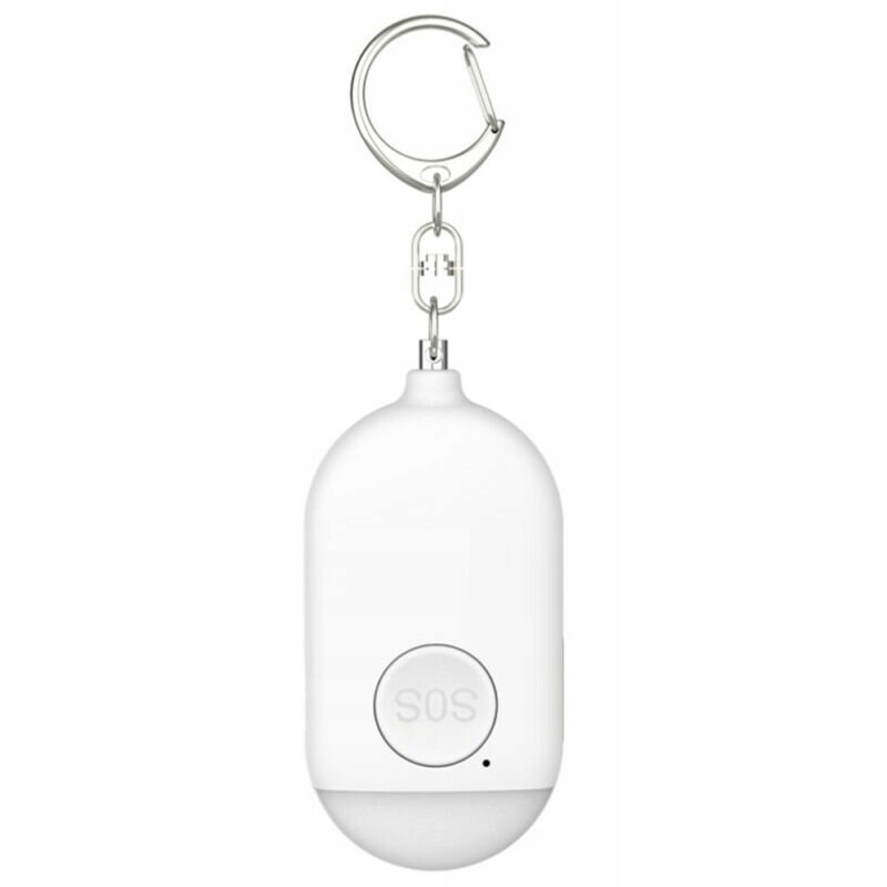 (biały) Alarm bezpieczeństwa osobistego Klucz