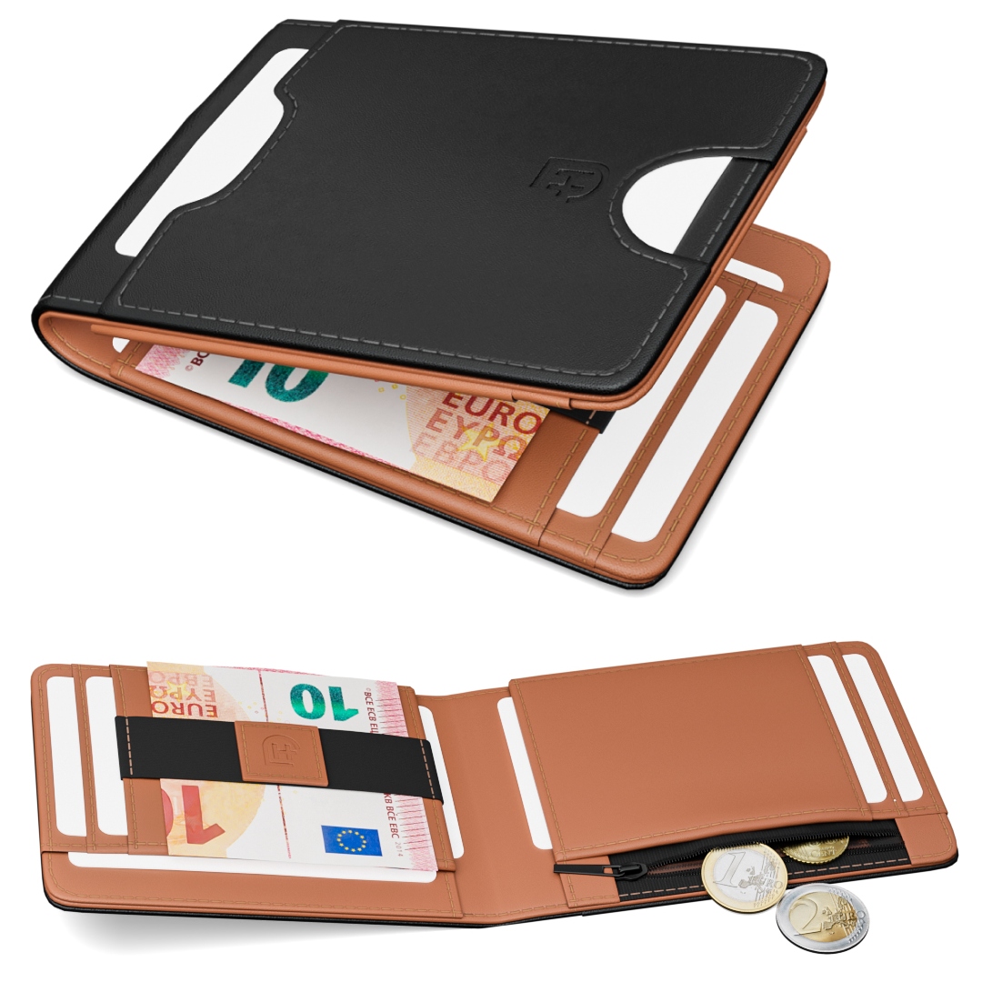 

James Hawk Smart Wallet skórzany portfel slim