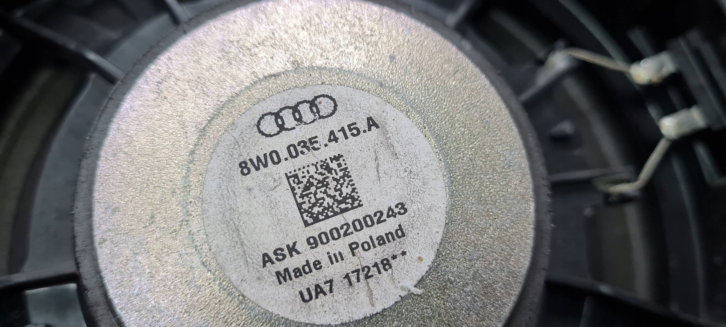 S5 8W A5 speaker door left right front 8W0035415A S4 B9 8W A4