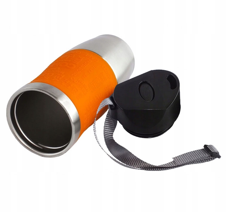 KUBEK TERMICZNY 380ML TERMOS NA HERBATĘ KAWĘ Z USTNIKIEM BLOKADA DO AUTA Model KH-4176