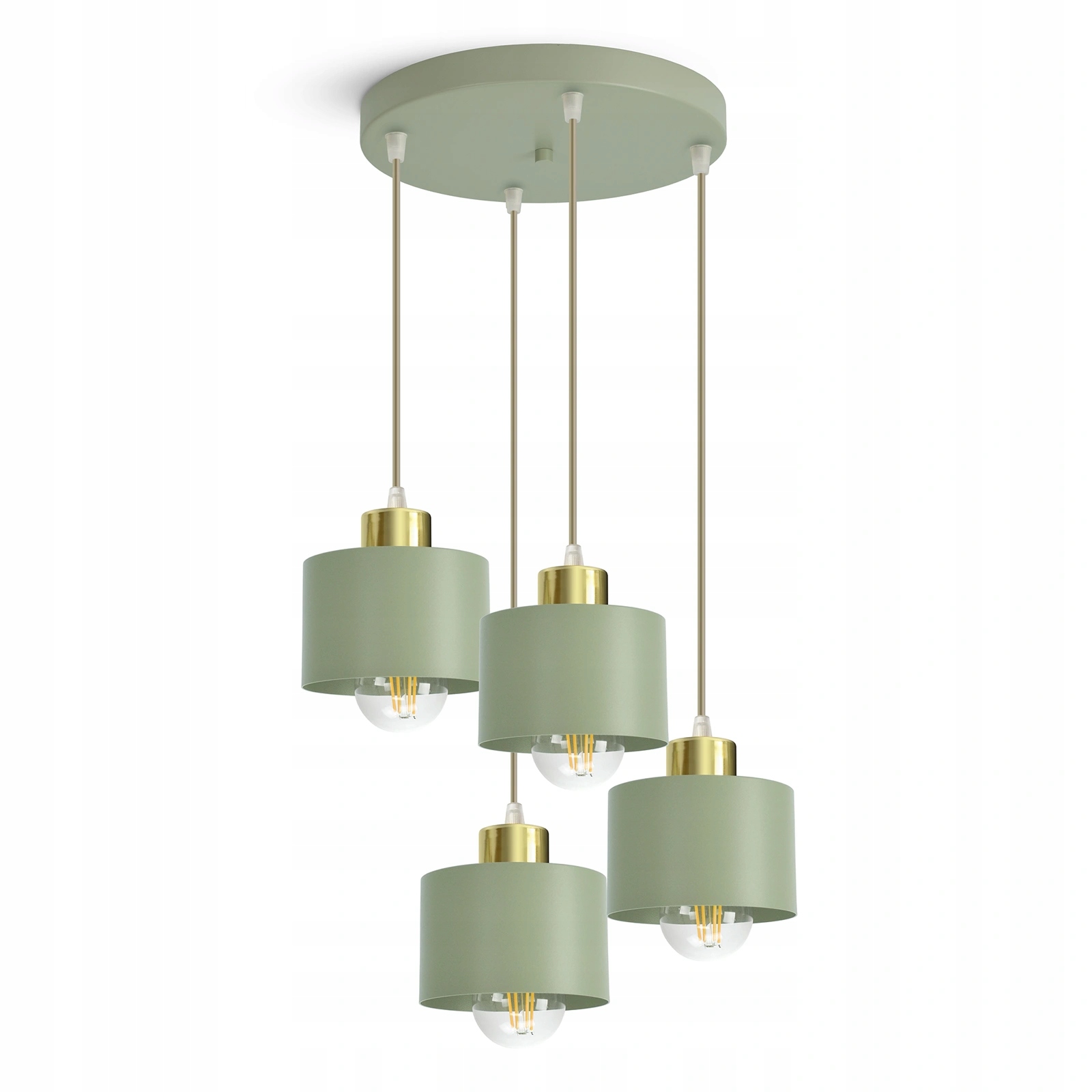 Závěsné stropní svítidlo šalvěj zlatá 486-EZ4 Led, moderní nad stůl