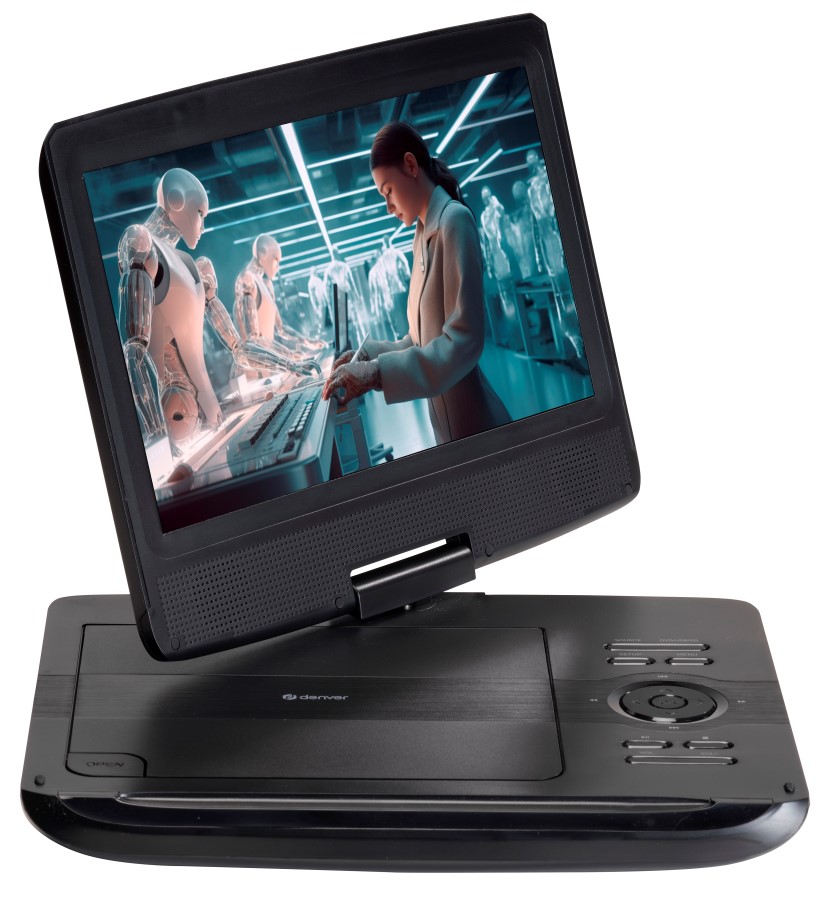 Přenosný DVD přehrávač Obrazovka 10" Denver MT-1097