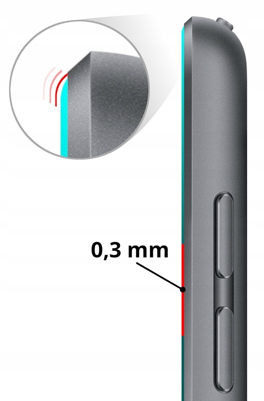 2x SZKŁO do Apple iPad 9 Gen 2021 10.2 I 8 Gen I 7 Gen hartowane 9H ZESTAW Rodzaj zamiennik