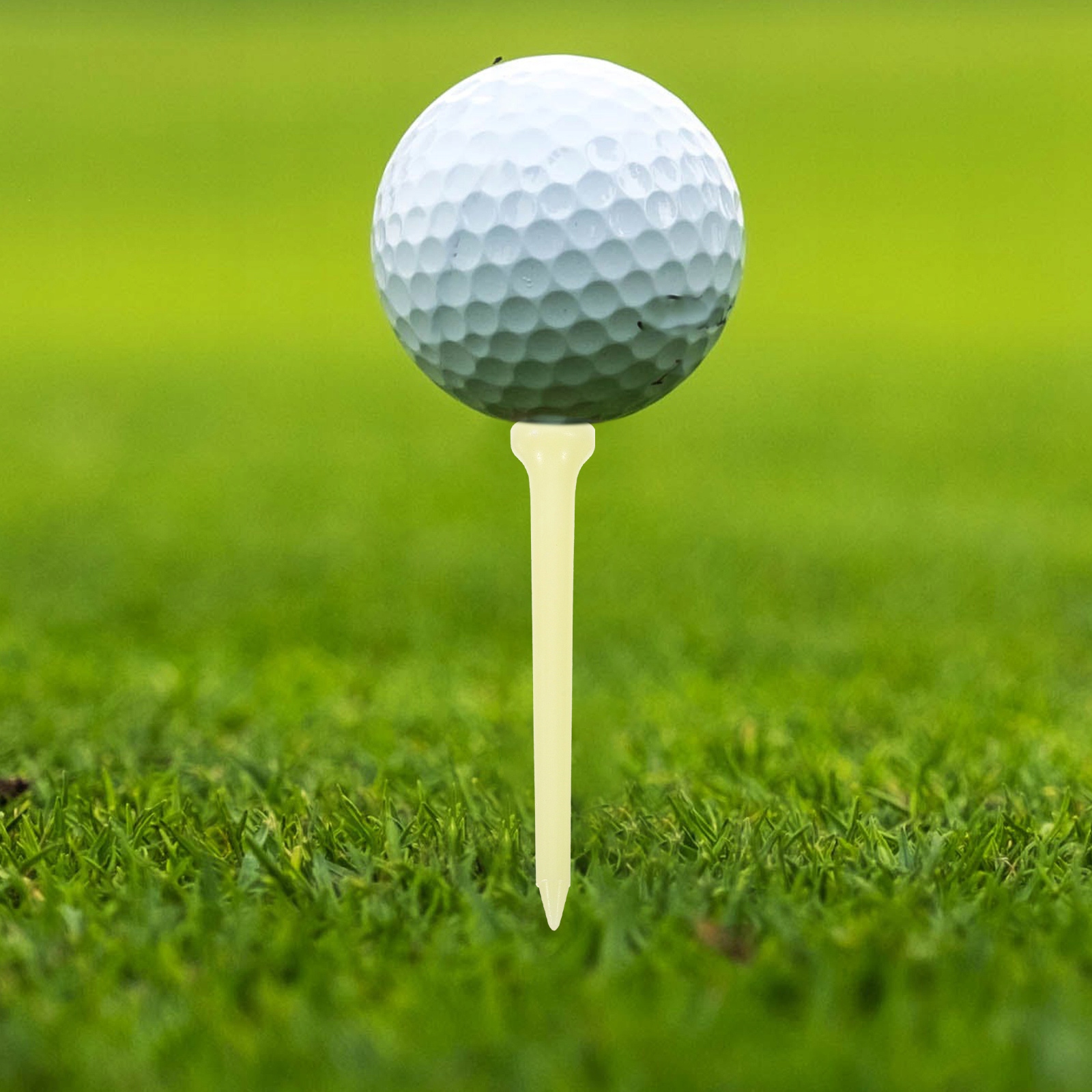 KOLCZYKI GOLFOWE ŚWIECĄCE W CIEMNOŚCI 20 SZT Marka bez marki