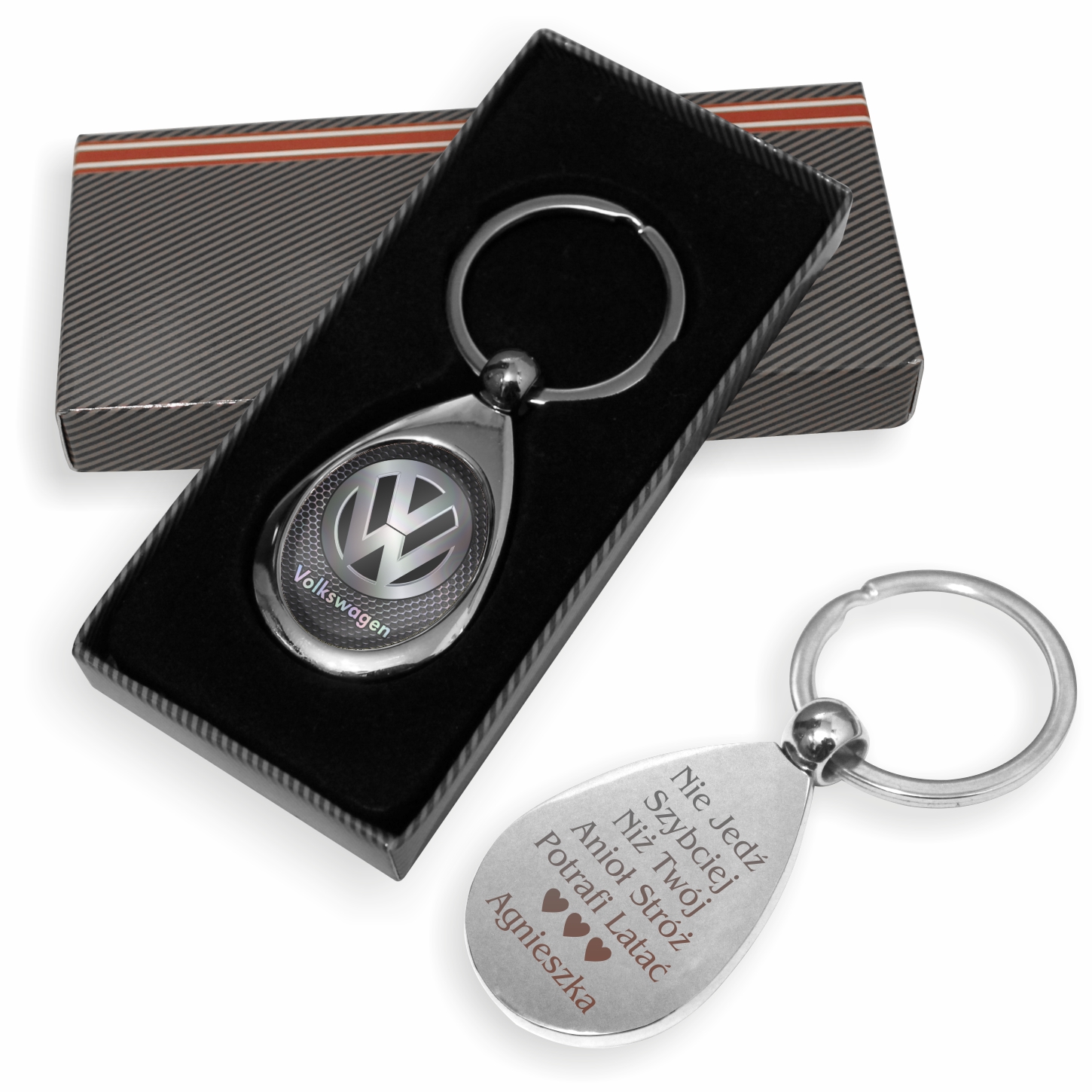 

Brelok metal Bmw Audi i inne dedykacja Grawer [le]