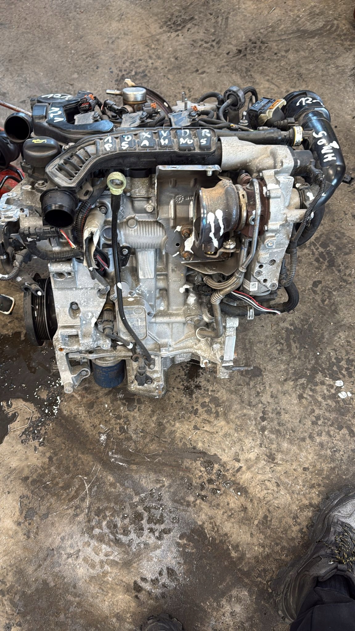 engine complete CITROEN PEUGEOT HN05 PSA 10XVDR 40TYSKM
