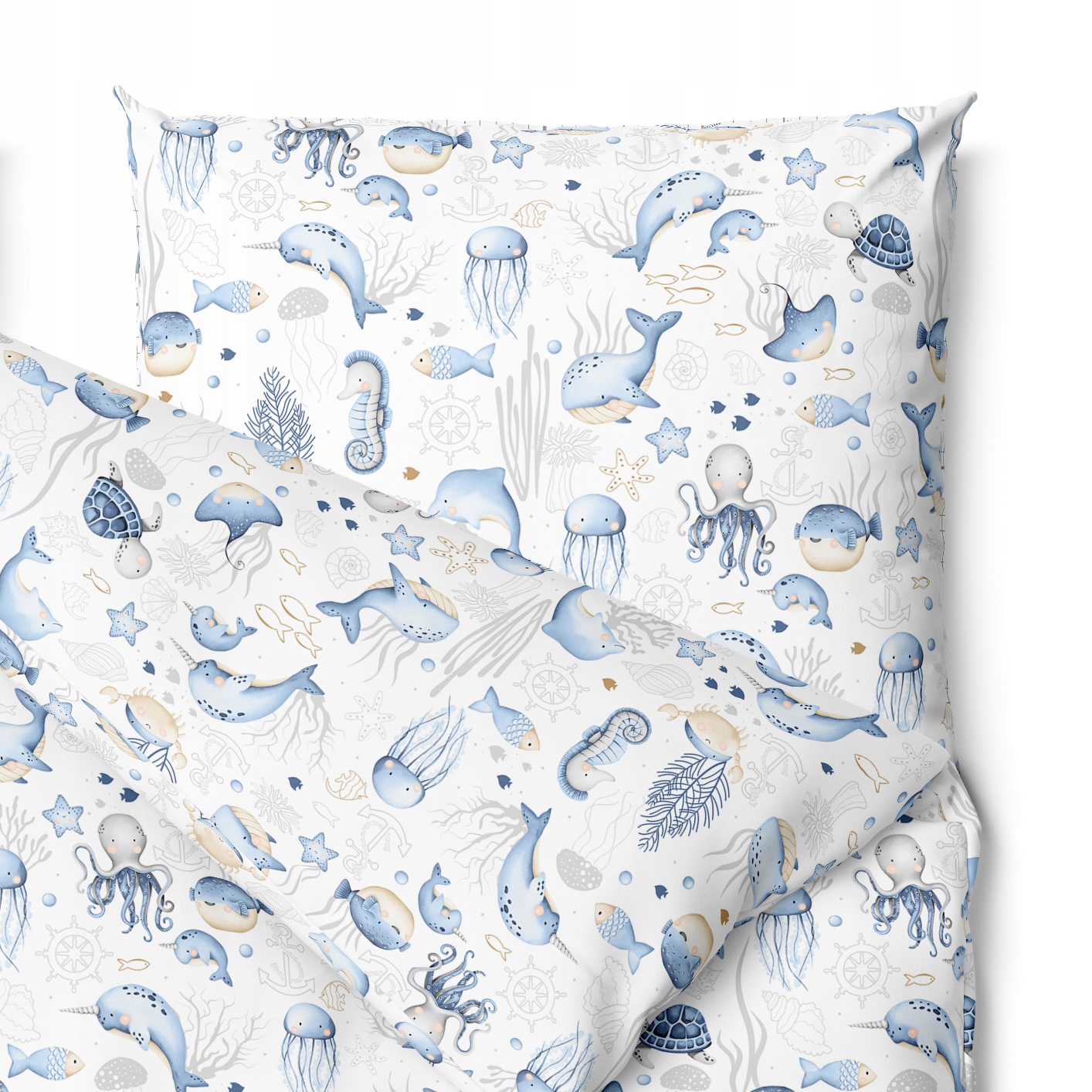 POŚCIEL DO ŁÓŻECZKA 120X60 DZIECIĘCA NIEMOWLĘCA 2 ELEMENTY PRODUKT POLSKI Kod producenta 5905943381115