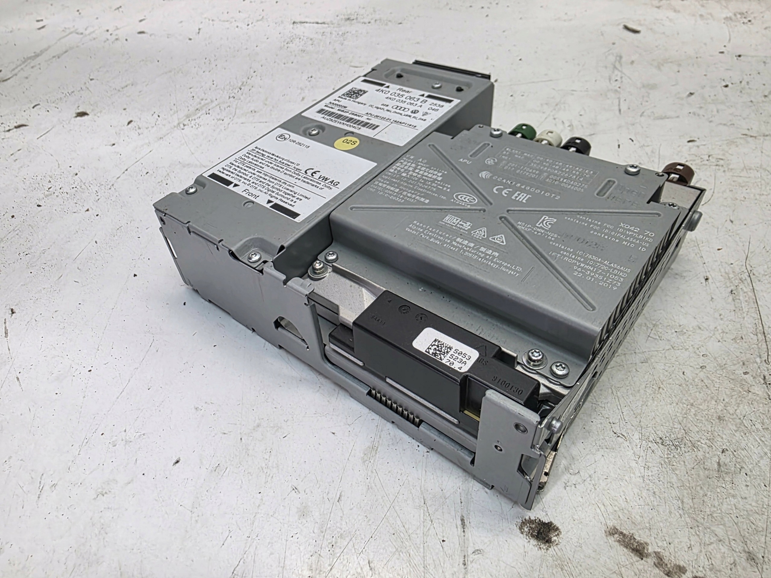JEDNOSTKA CENTRALNA MIB AUDI A6 C8 A7 4K 4K0035063B Originale