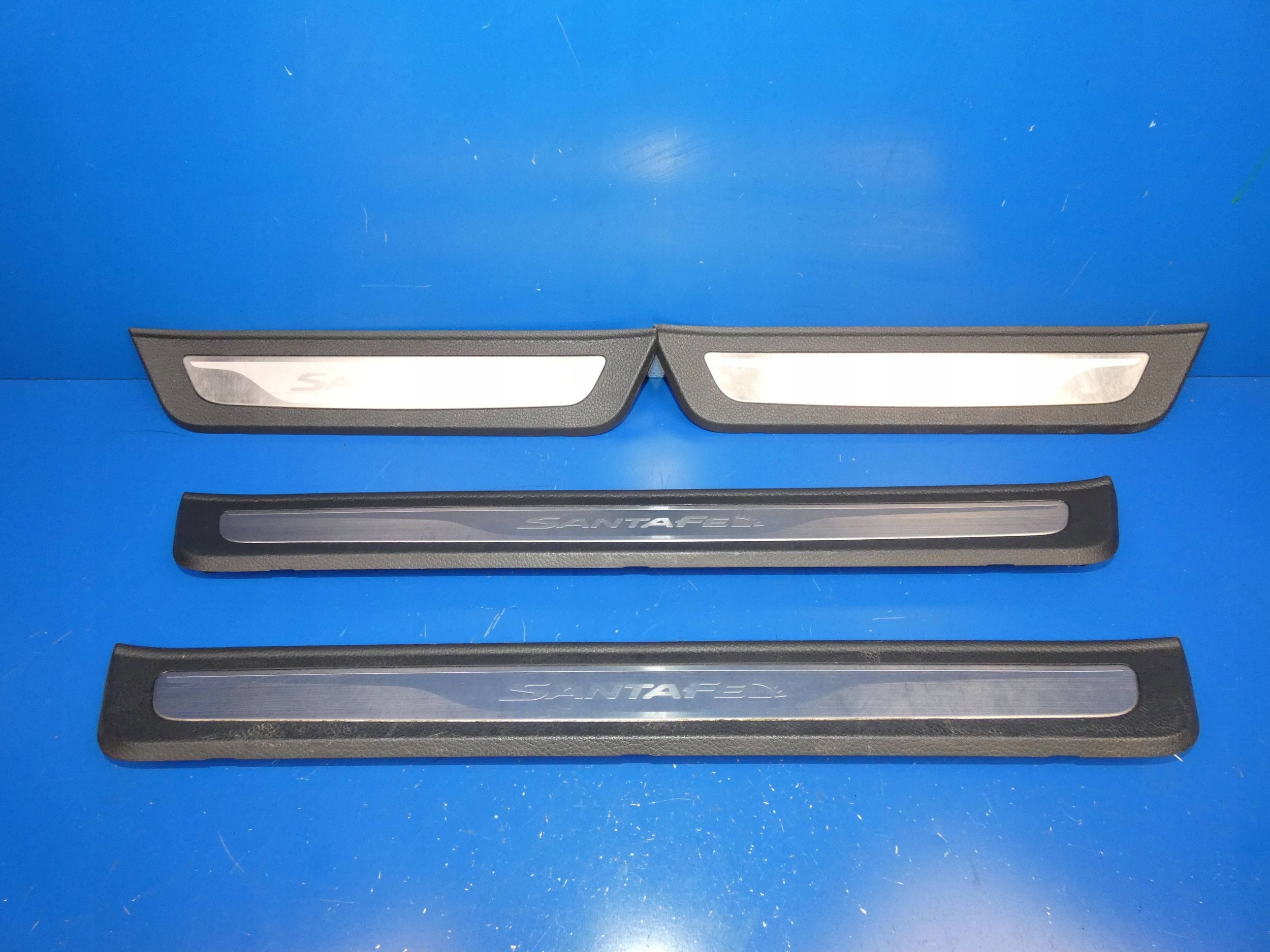 HYUNDAI SANTA FE III mouldings threshold inner moulding KOMPLET