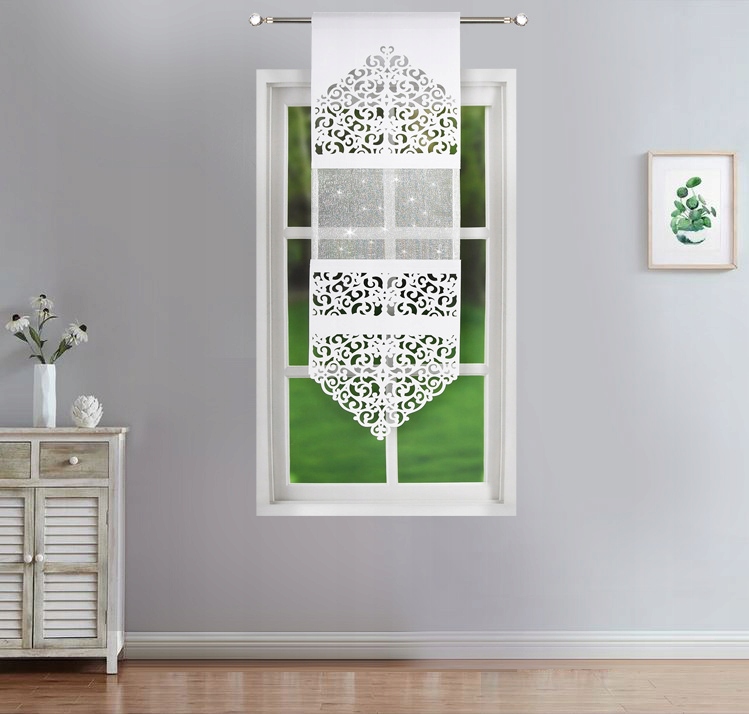 PANEL DEKORACYJNY Z FILCU Z AŻUREM 40x120 NOWOŚĆ Wzór geometryczny