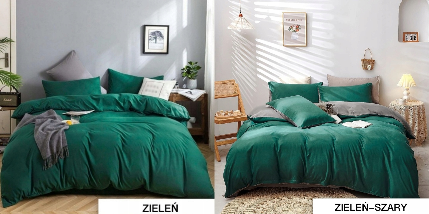DWUSTRONNA POŚCIEL BAWEŁNA 160X200 + 2 POSZEWKI Kod producenta POŚCIEL NA KOŁDRĘ PODUSZKĘ POD NARZUTE