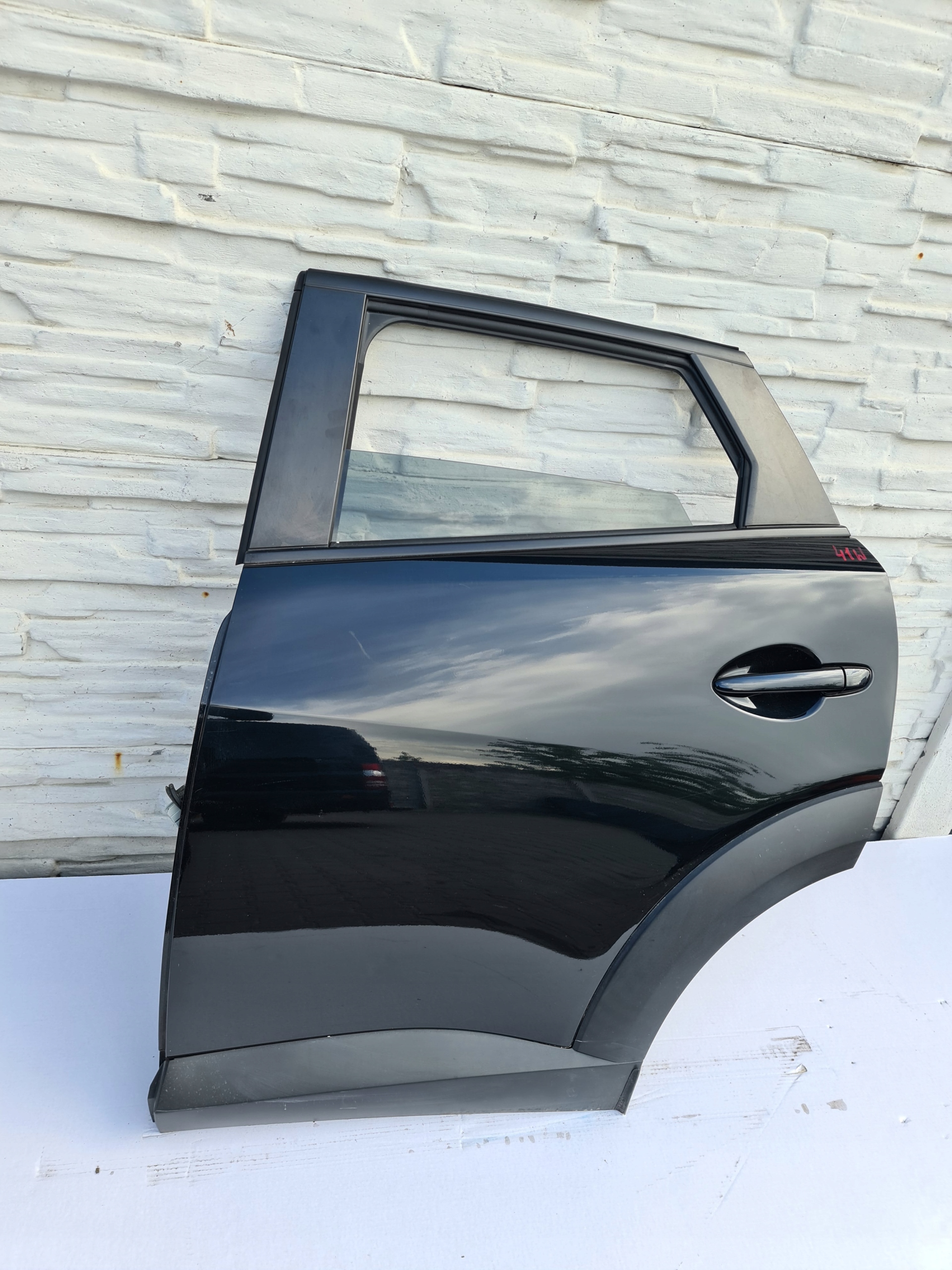 CX-3 DRZWI LEWE TYŁ TYLNE CZARNE 41W