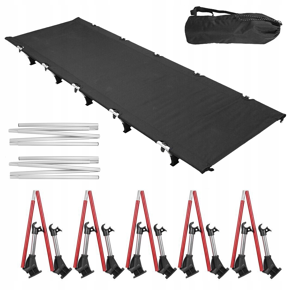 Skládací Cestovní Postel 190 CM 150 Kg Oxford 600D Pro Campingovou Zahradu
