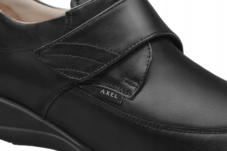 Półbuty AXEL Comfort 1397 r.36 na Haluksy Tęgość H Szerokie Rzepy STRETCH Rozmiar 36