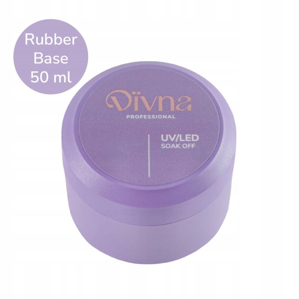 Divna Rubber Base 50 ml Kaučuková Hybridní Báze na nehty