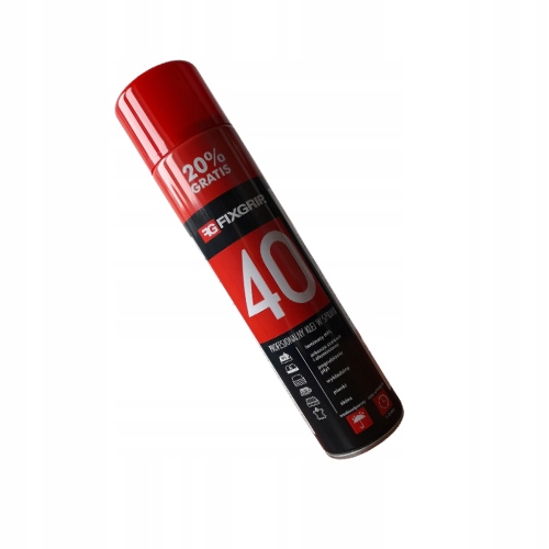 

Profesjonalny klej w sprayu Fixgrip 40