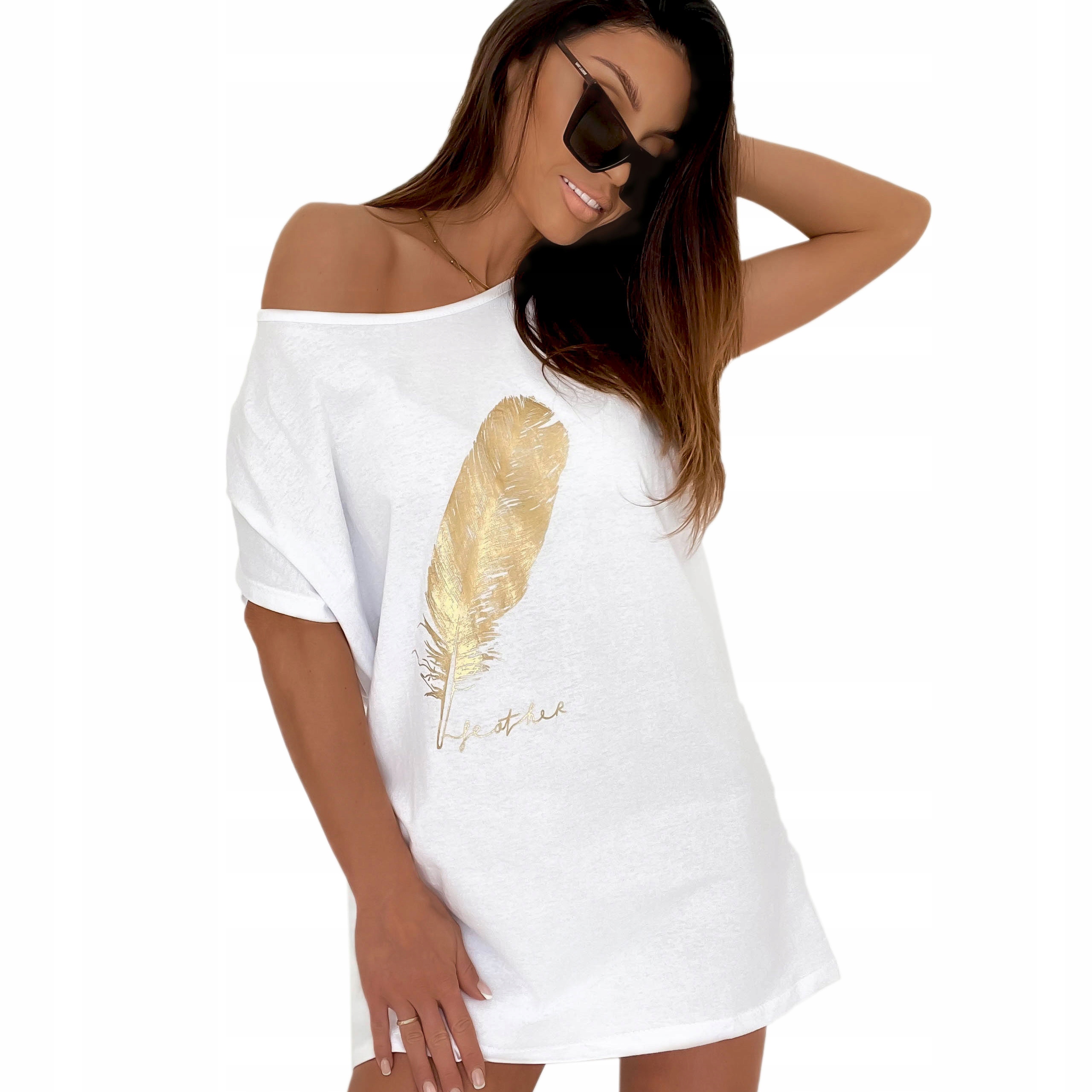 

Bluzka T-shirt Luźna 4XL