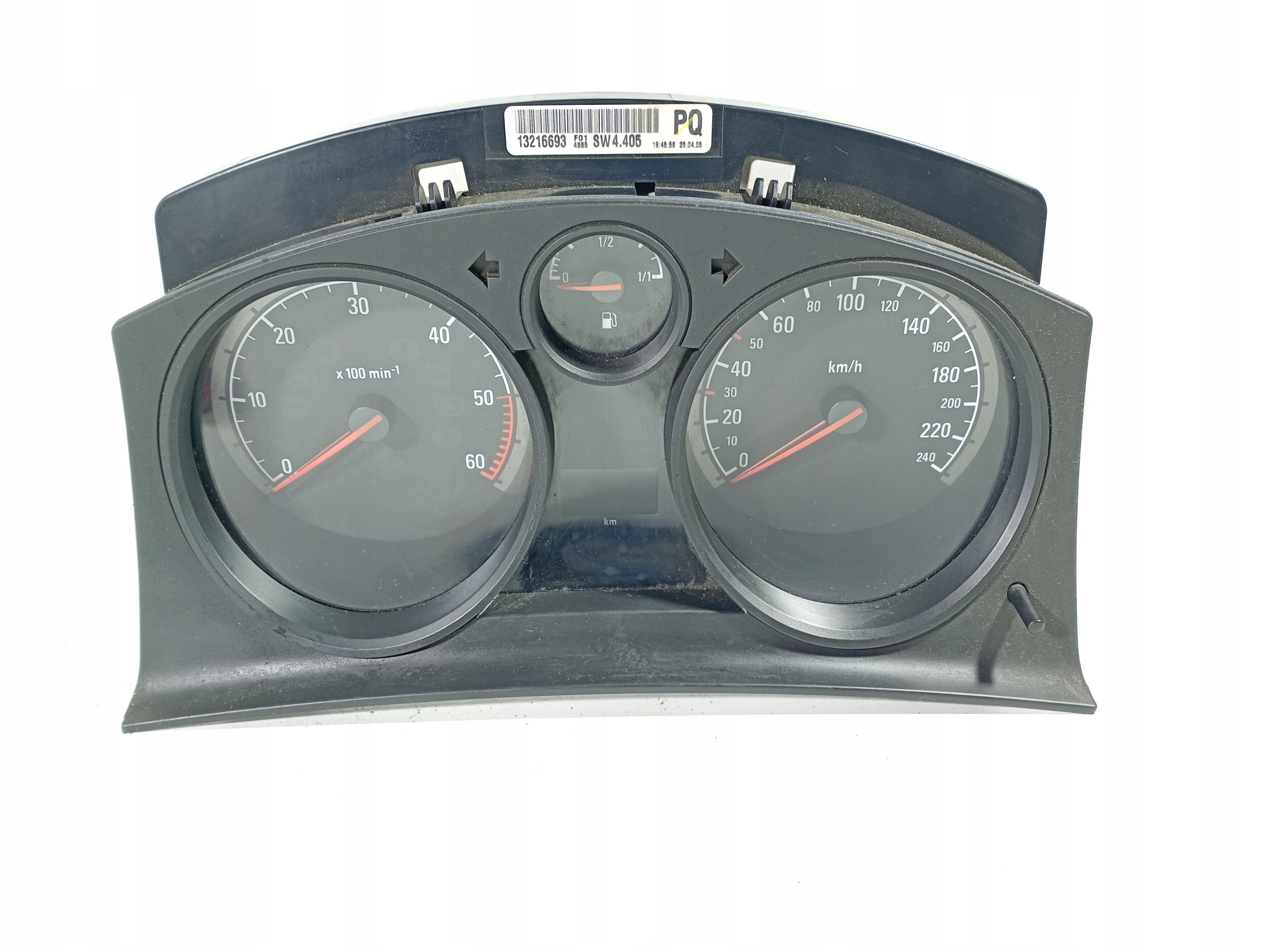 Opel Astra H FL 04-07 dials dials tachometer OE 13216693