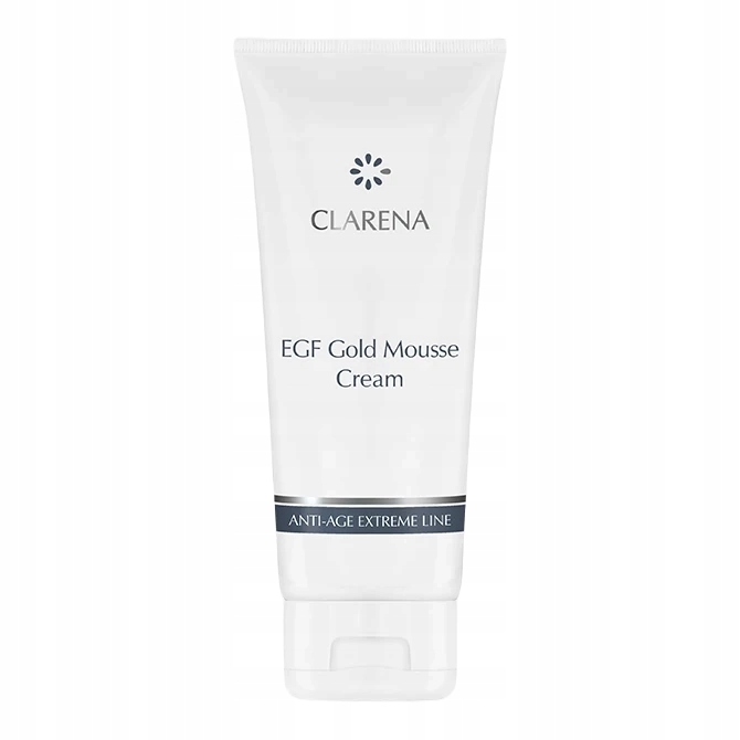 Clarena Egf Gold Mouse Cream Przeciwstarzeniowy Krem Mus Peptydowy 200 ML