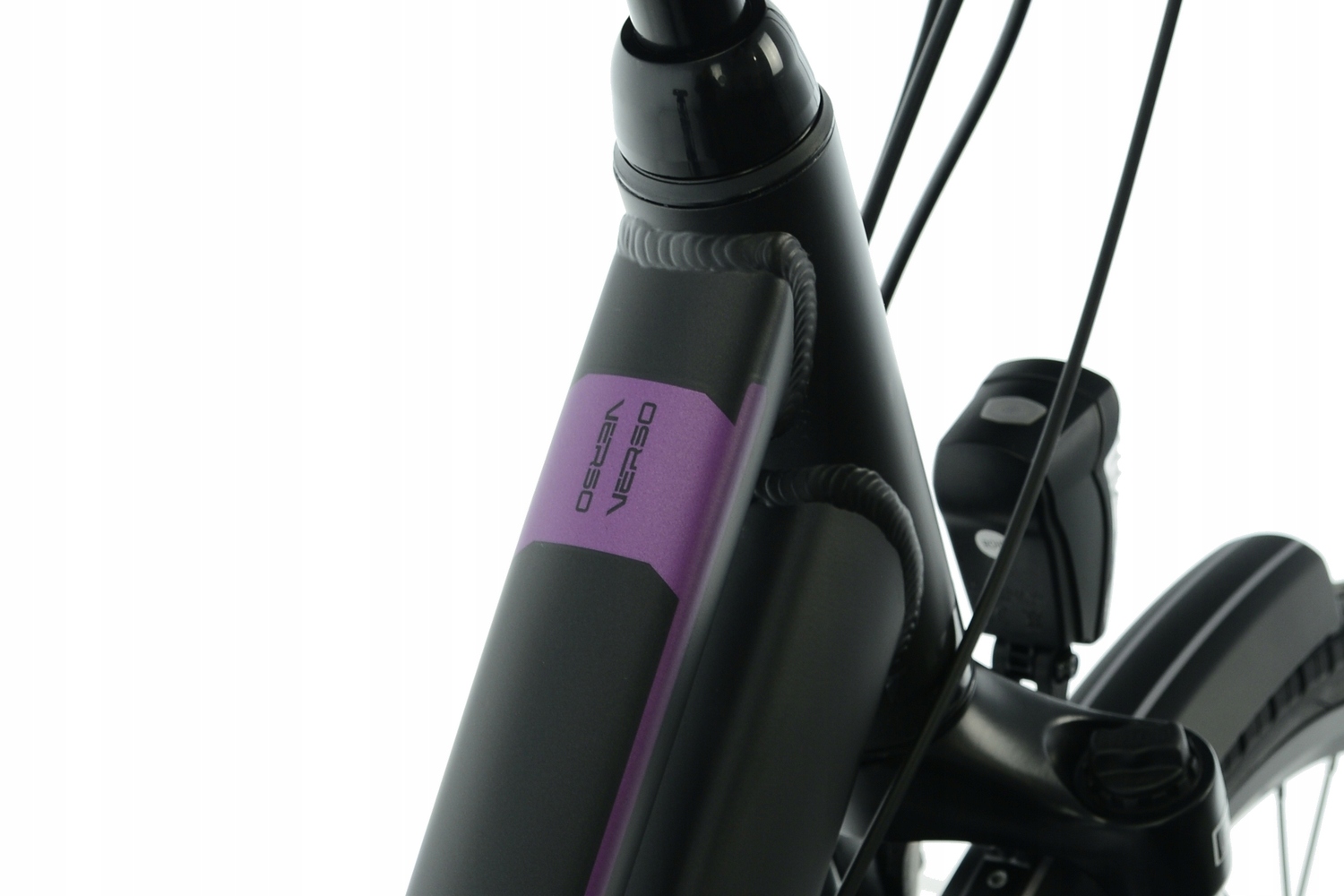 Rower Trekkingowy Kands 28 Verso V1 r17' graf-fiole SHIMANO HYDRAULIKA r25D