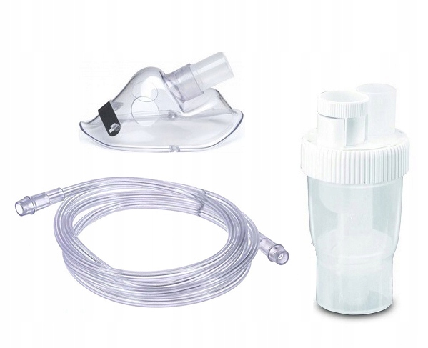 

Zestaw Inhalacji Nebulizator Wężyk Maska Dziecka